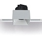 ART-SQF-180 LED светильник встраиваемый безрамочный полуповоротный Downlight   -  Встраиваемые светильники 